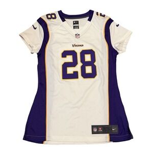 Minnesota Vikings Adrian Peterson #28 Women's Small Nike On Field Jersey